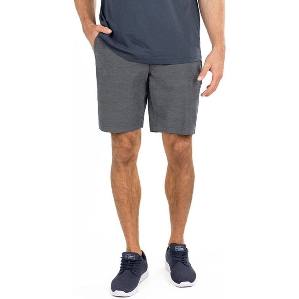 Travis Mathew’s Mens Hefner Shorts Sz 36  2.0 Golf Gray 11” Inseam